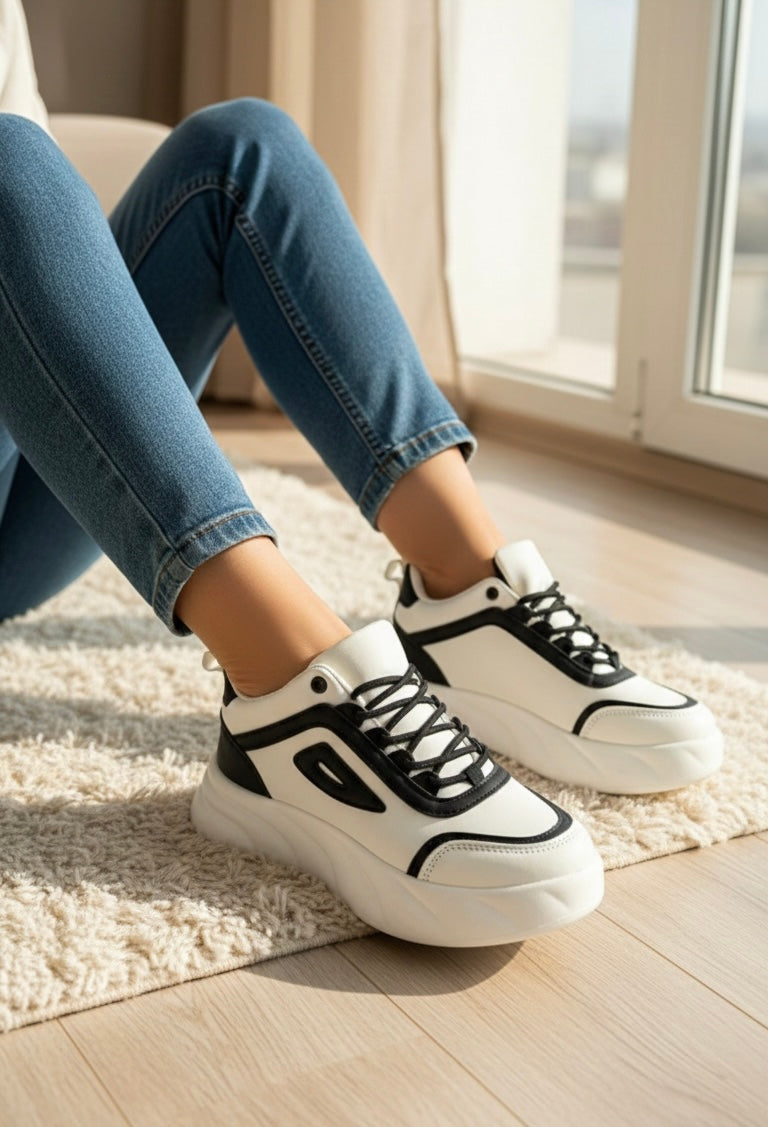 Pantofi Sport Casual cu Talpă Groasă Aero