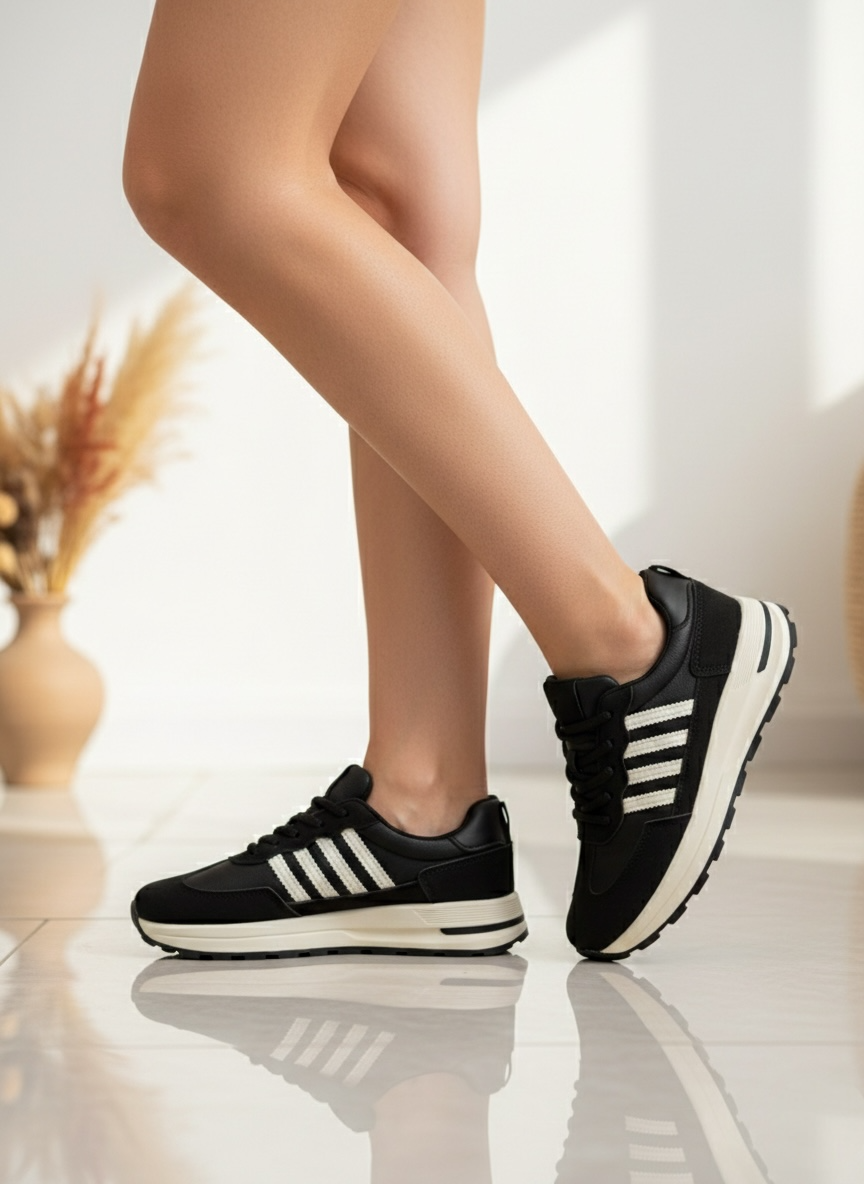 Adidași de damă cu talpă ergonomică Sand