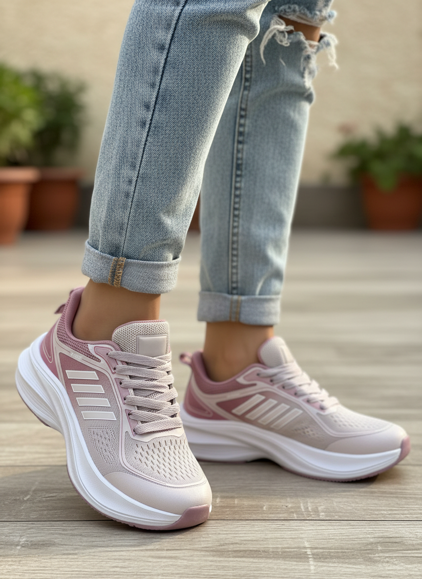 Adidași sport damă roz Mara